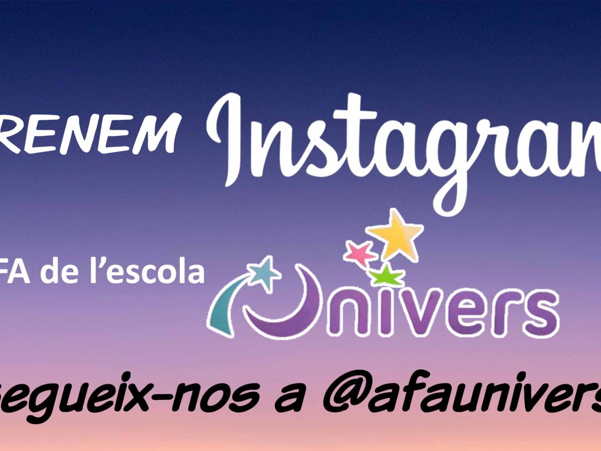 Estrenem Instagram!